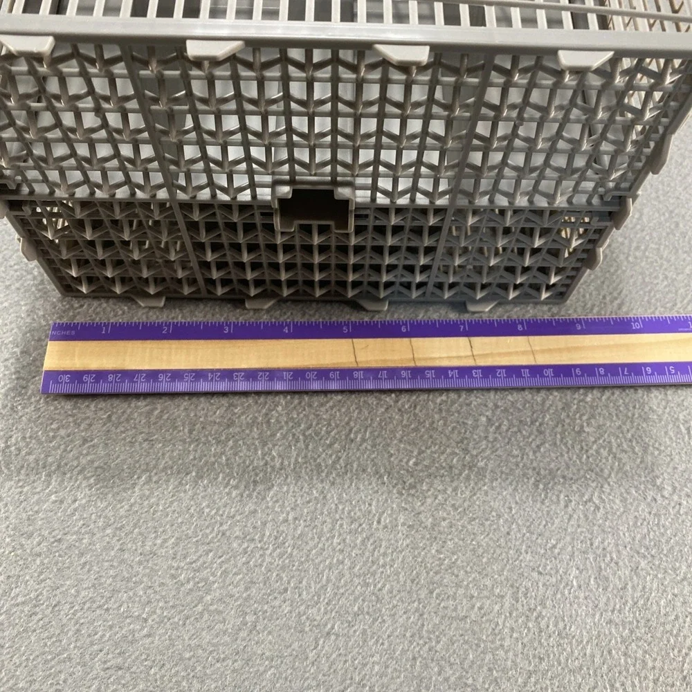 Dishwasher Utensil Caddy Basket Gray Preowned Unknown Model